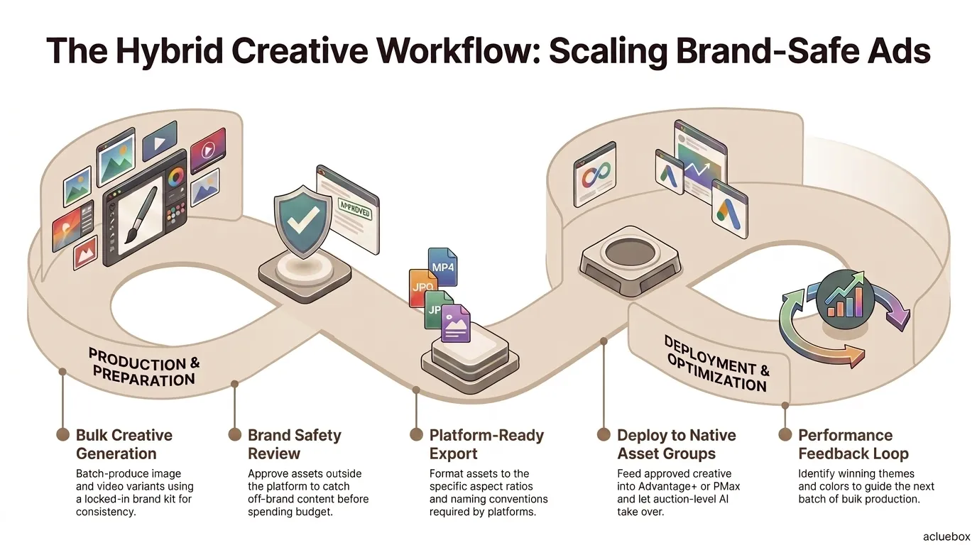 Click to enlarge Hybrid Creative Workflow